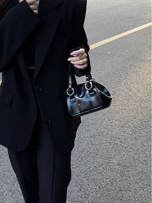 小眾復古MINI金屬扣手提包（預購）