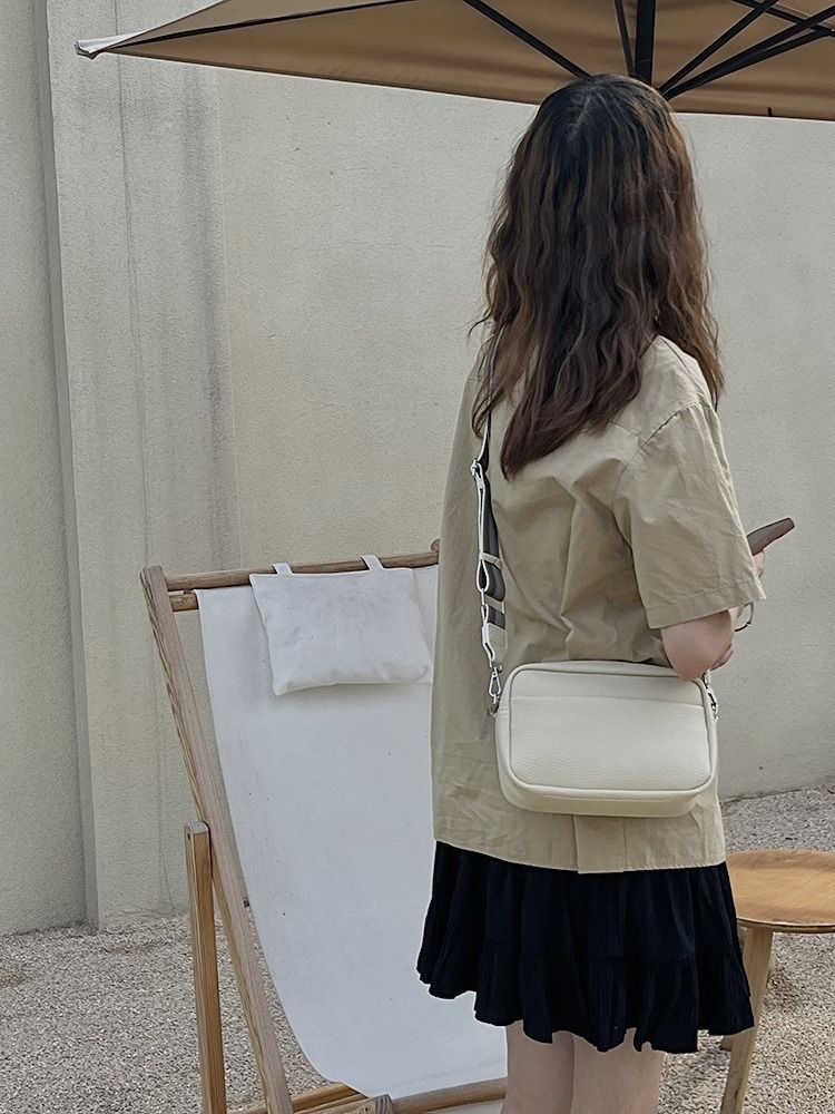 純色單肩相機包（預購）