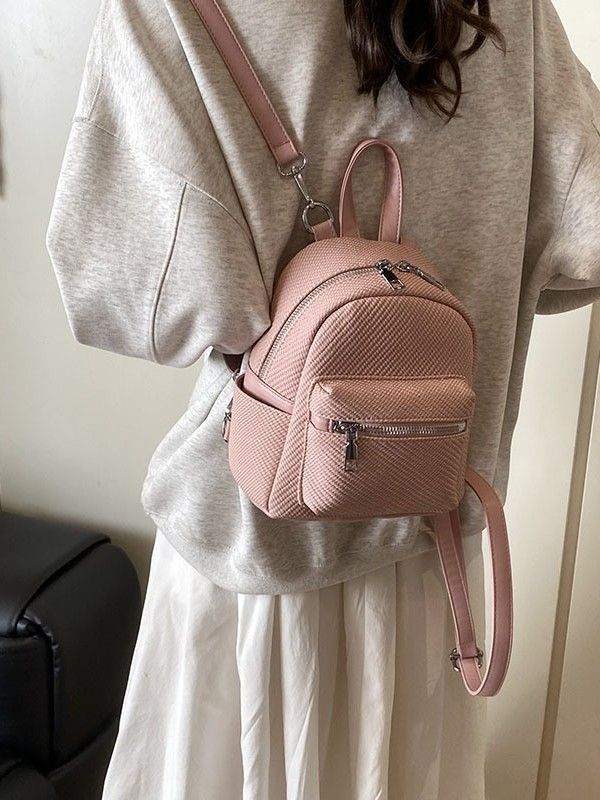 休閒復古耐磨百搭雙肩包（預購）