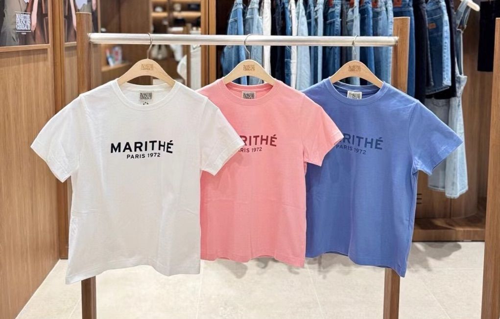 （預購）Marithe 字母logo 短袖上衣 女款
