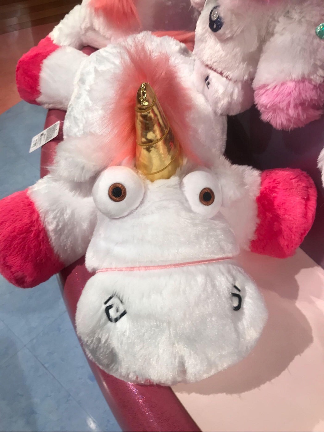 預購～全新USJ環球影城 神偷奶爸小小兵獨角獸娃娃/安安玩偶（L大款）