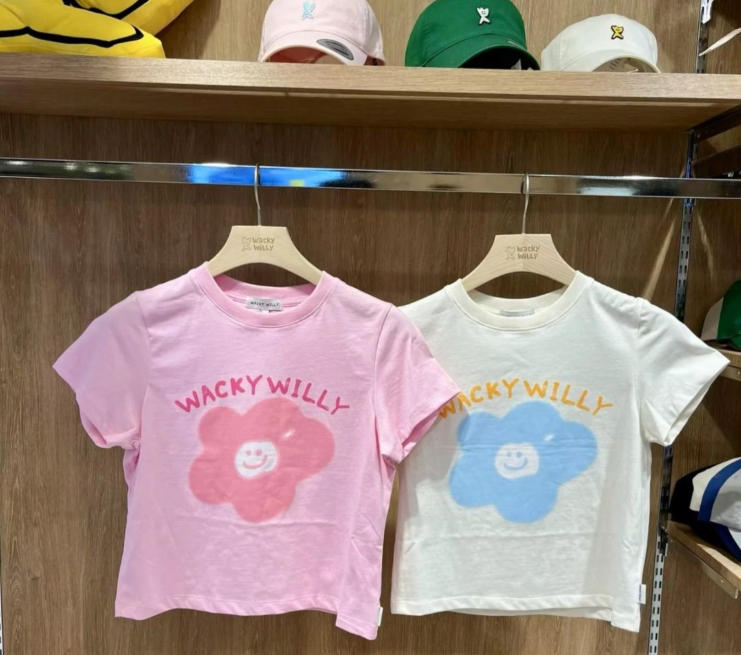 （預購）wackywilly 花花短袖上衣 修身款