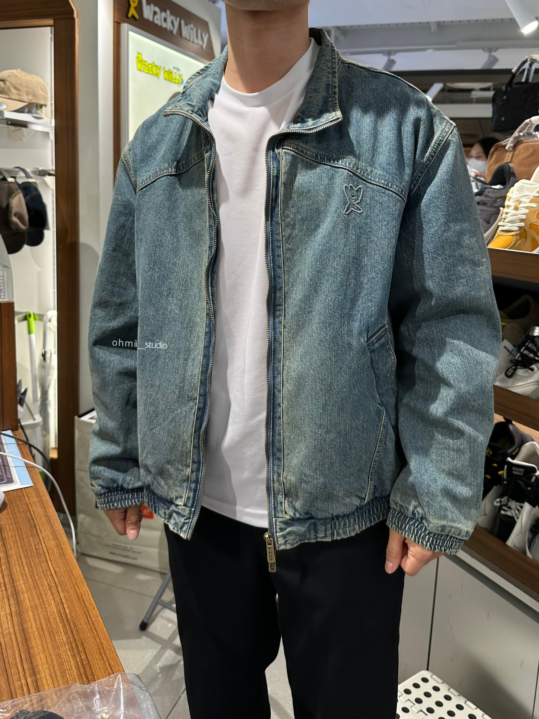 （ 預購 ）wacky willy 翻領牛仔外套
