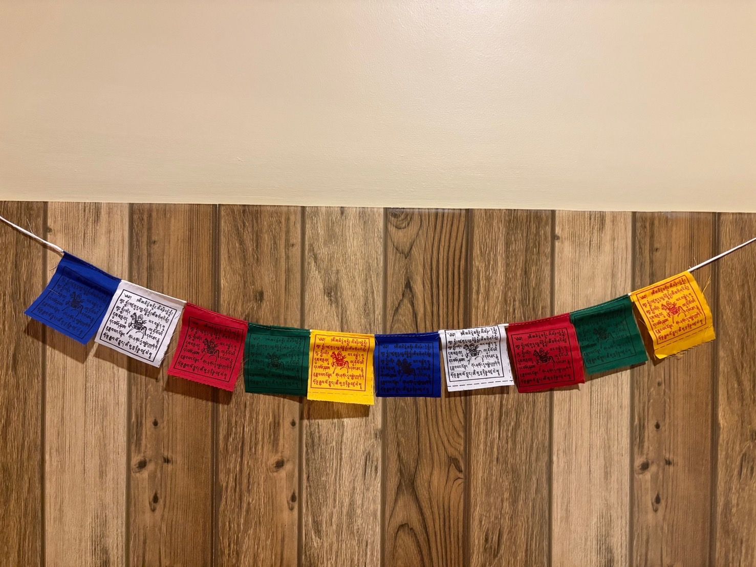 尼泊爾經麻布五色旗