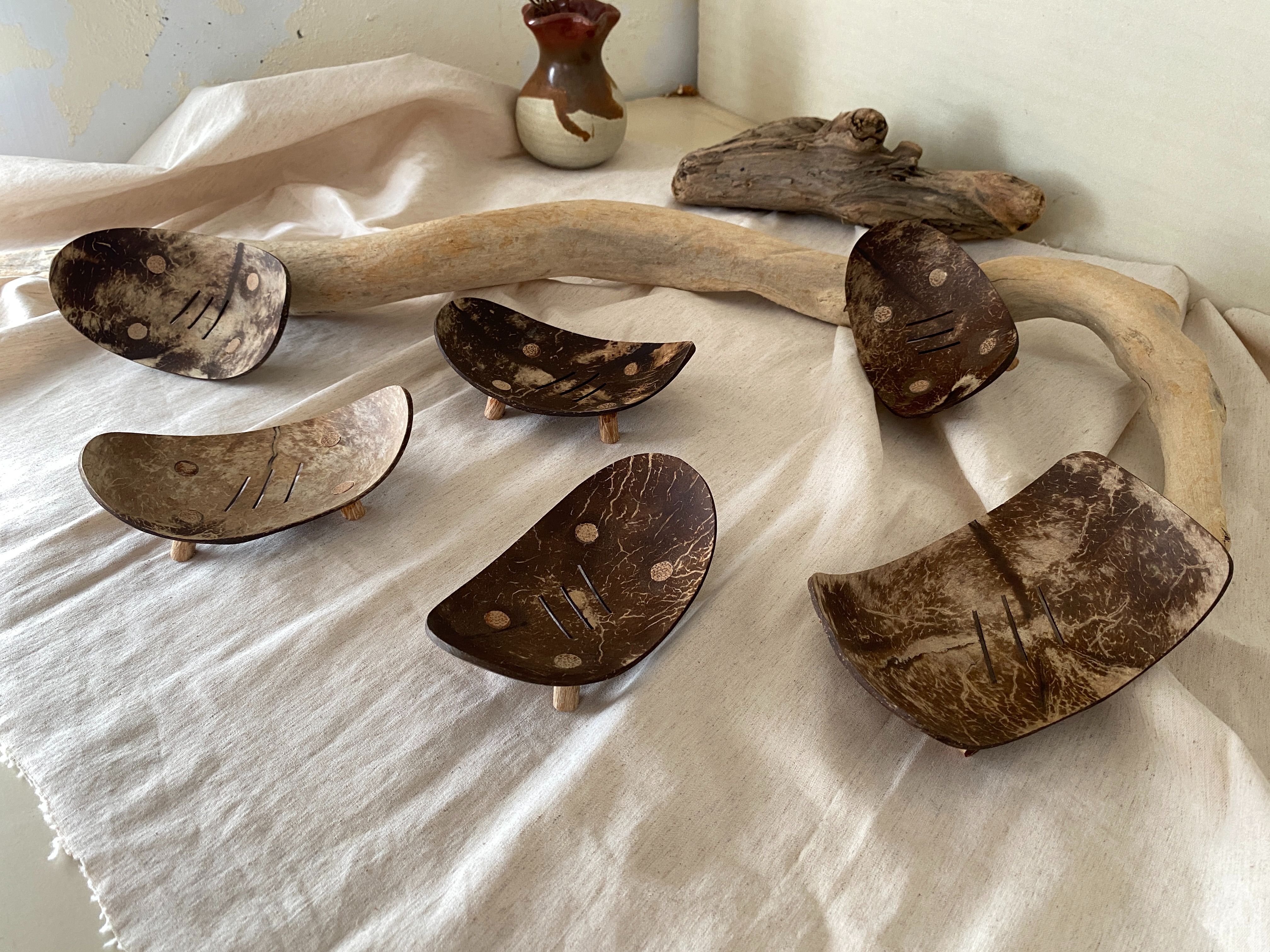 越南手工椰子肥皂架