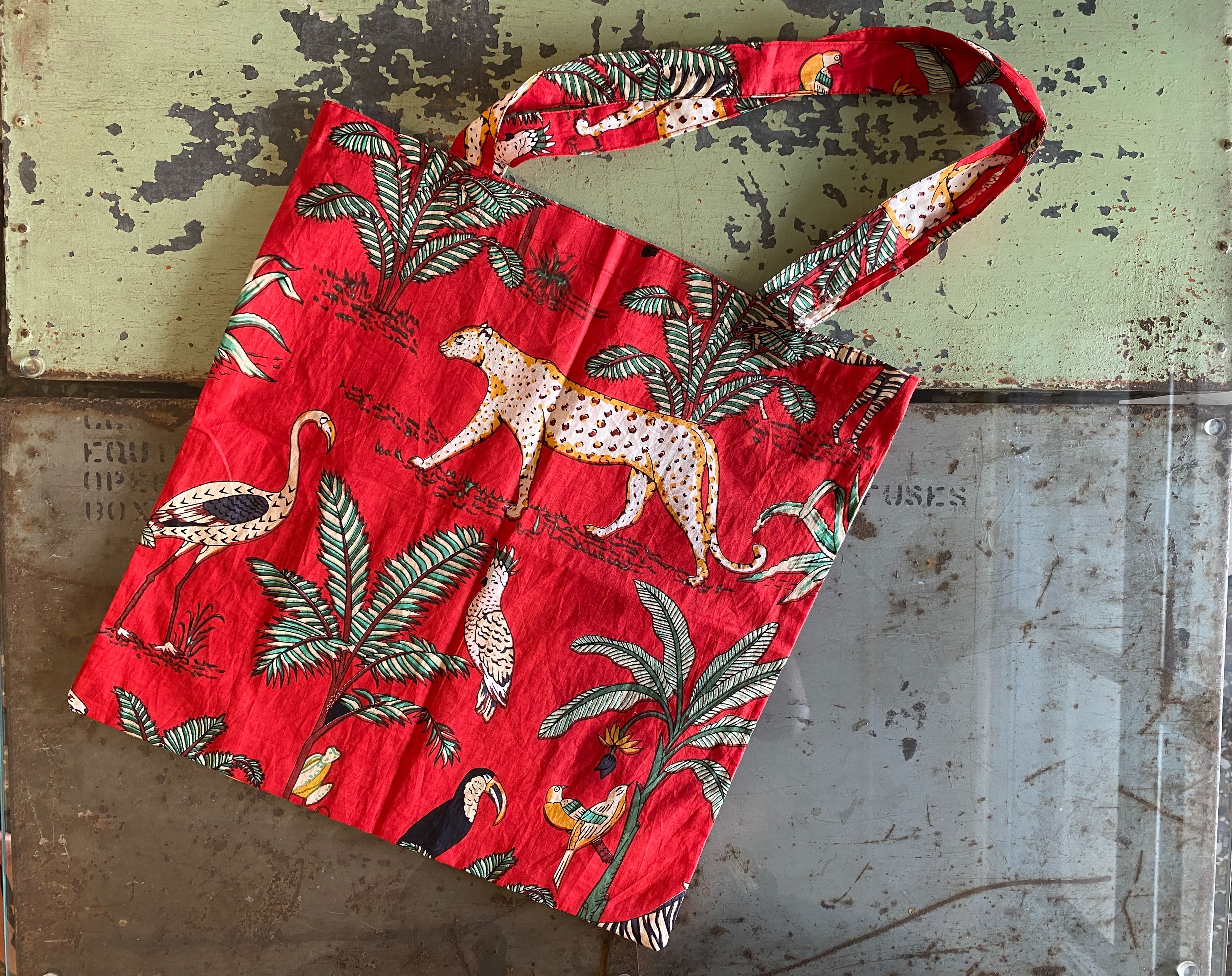 印度布拓印托特袋