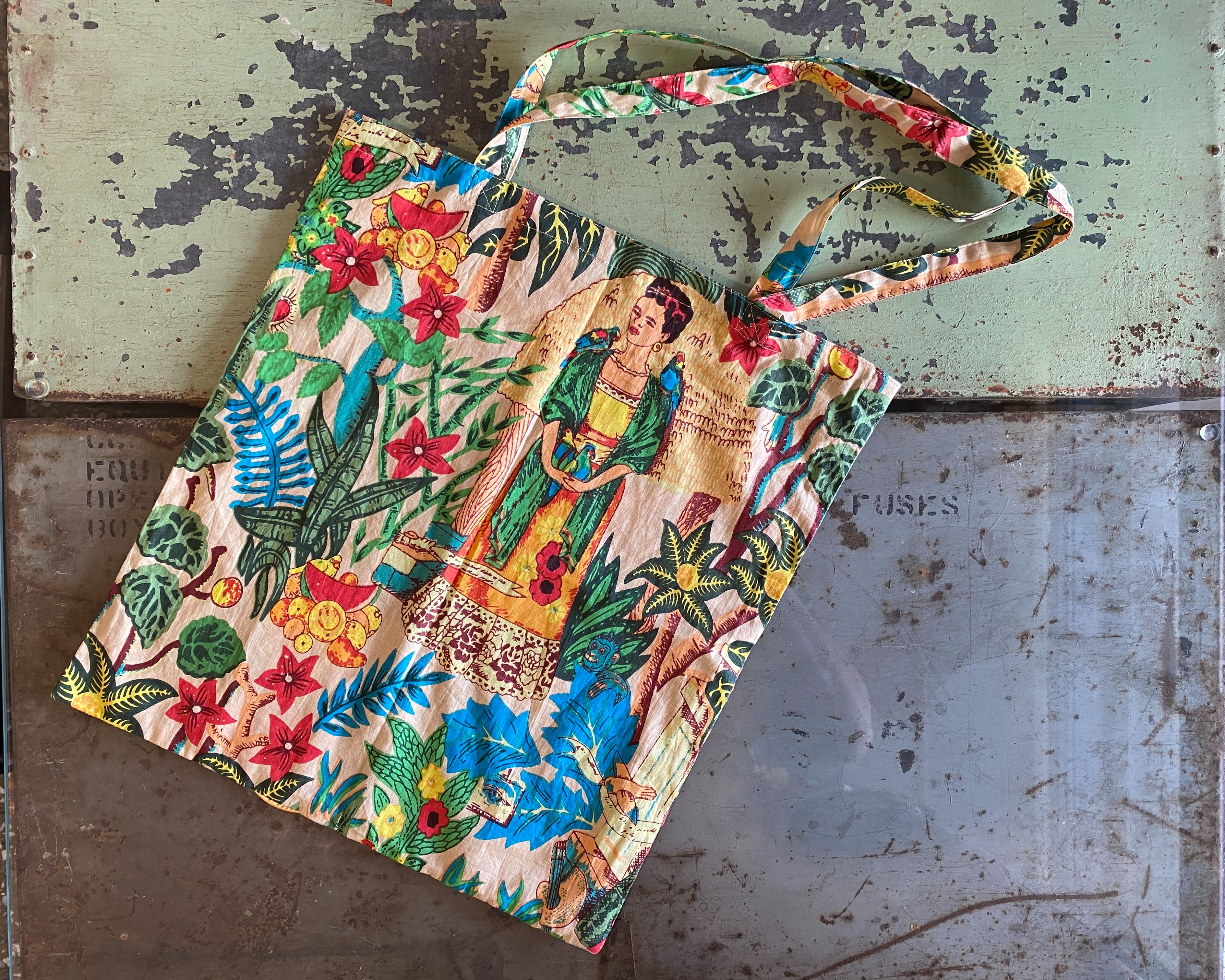 印度布拓印托特袋