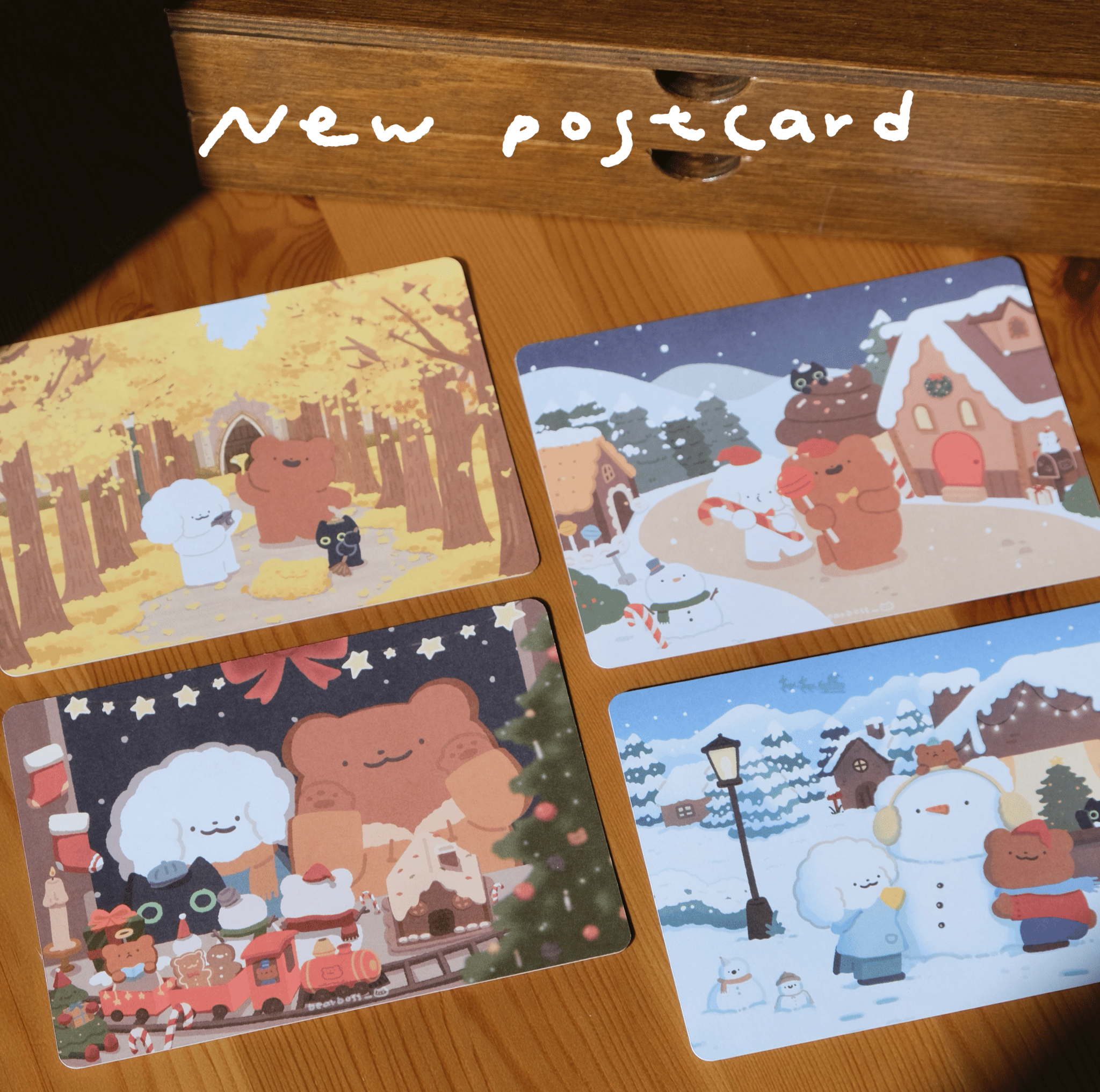 新款明信片雙面｜8款