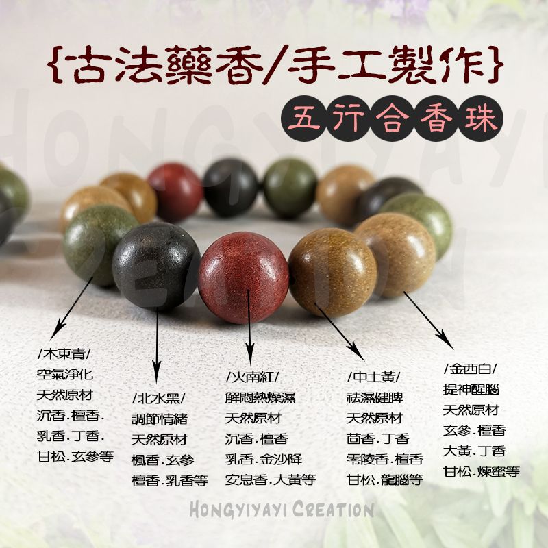 五行合香珠