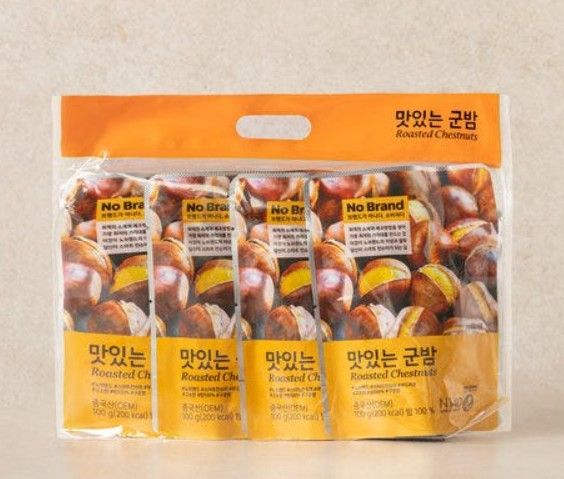 預購：超好吃韓國純天然烤栗子：100g/包