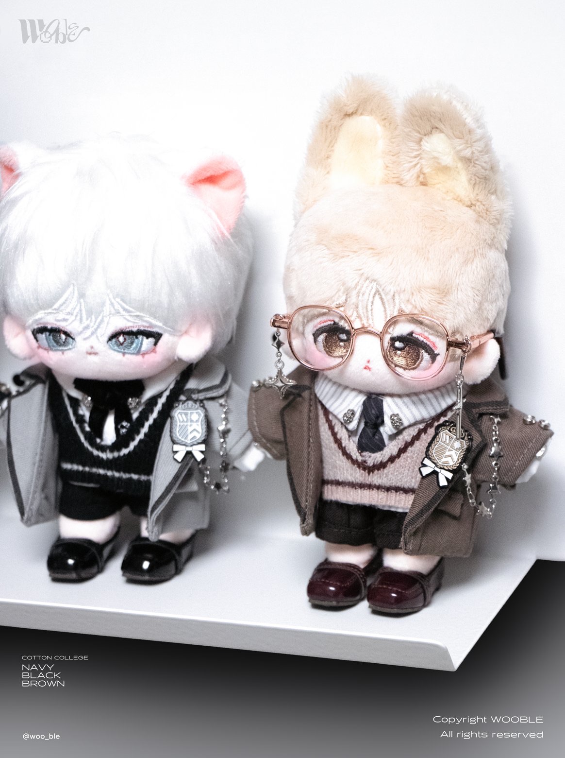 烏波 Wooble-Cotton college 10cm