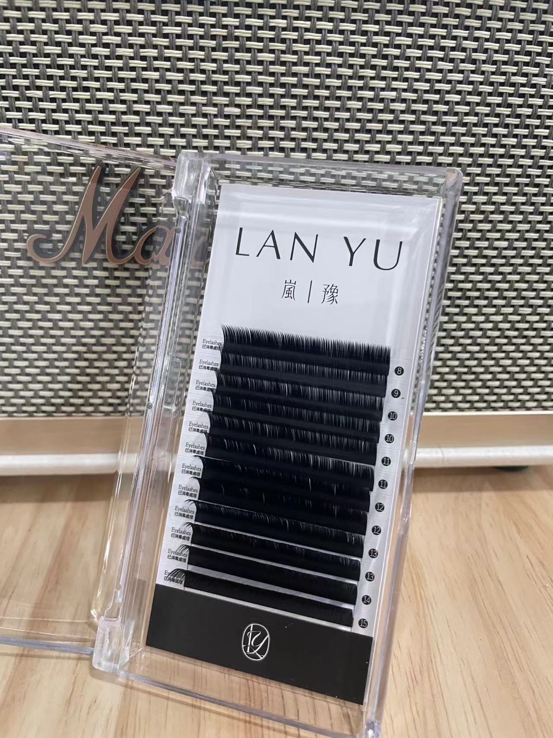LANYU混裝睫毛0.07國風山茶花超實用排列