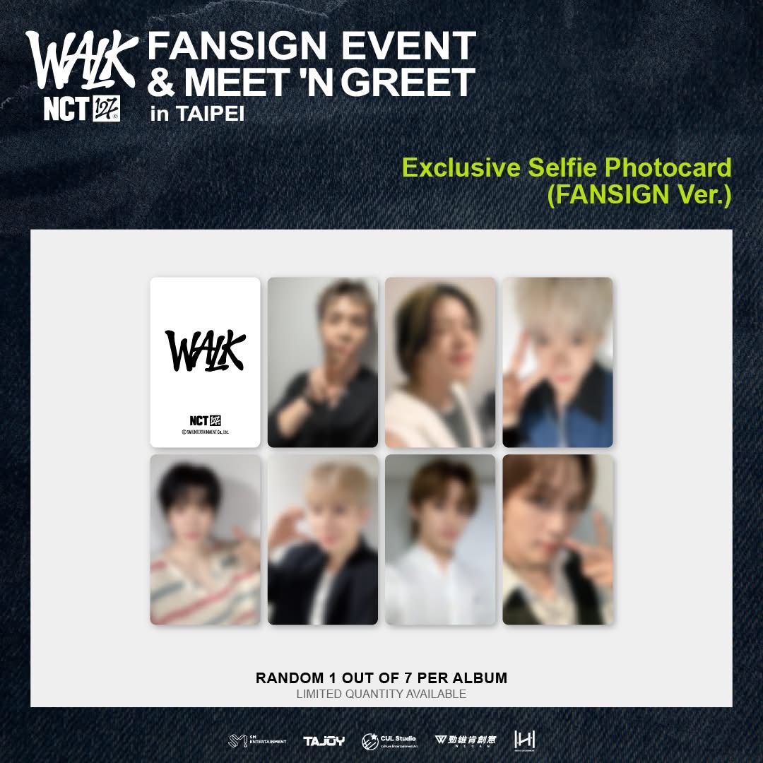 NCT 127 Walk 台灣簽售專