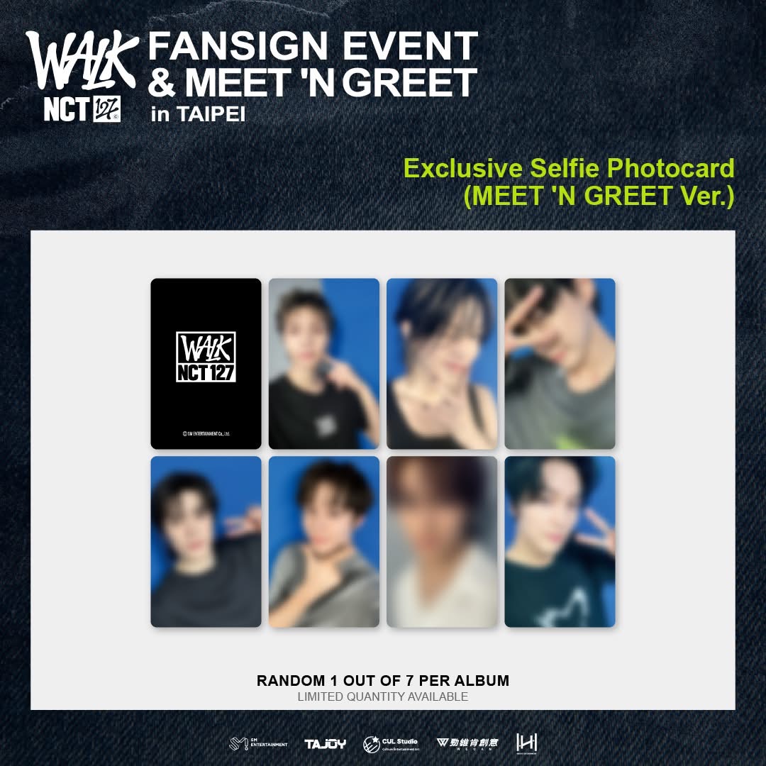 NCT 127 Walk 台灣MG