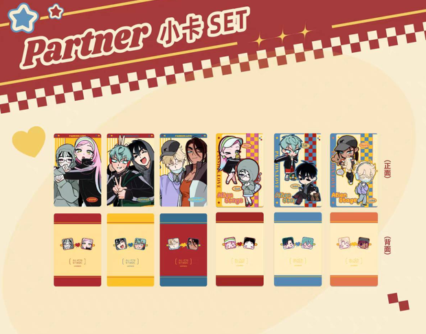 三周年快閃店 Partner 小卡（MiziSua、LukaHyuna 不拆）