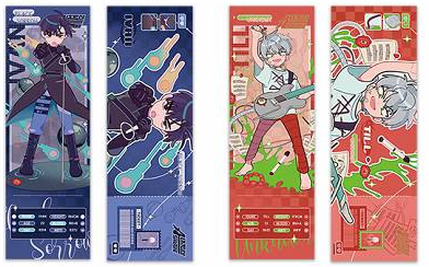 跨年季 鐳射票根 壓克力色紙 （IvanTill不拆）