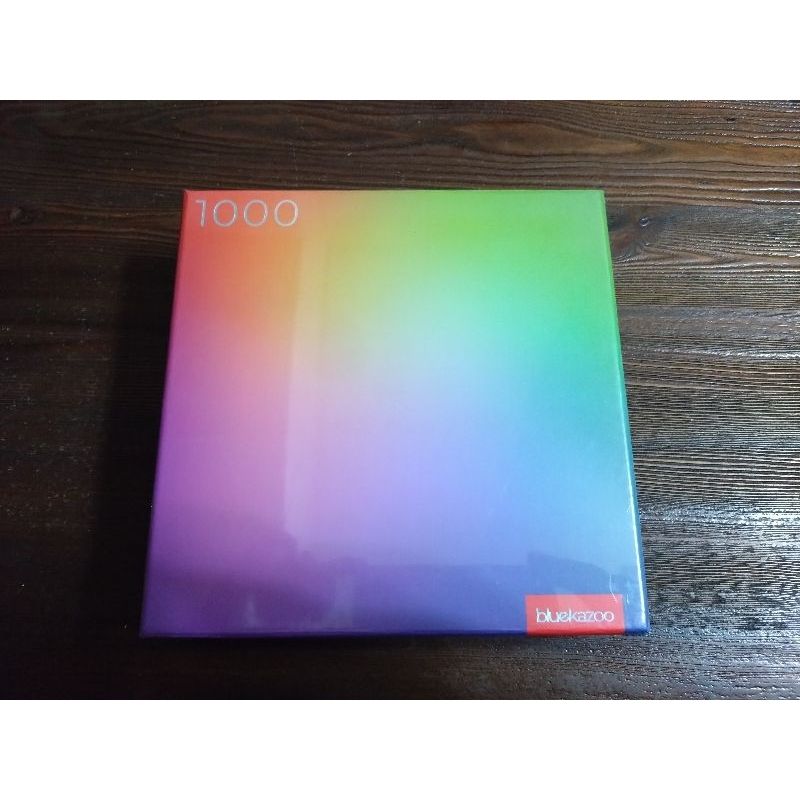 Blue Kazoo BlueKazoo Gradient Color Puzzle 1000片拼圖 全新 現貨