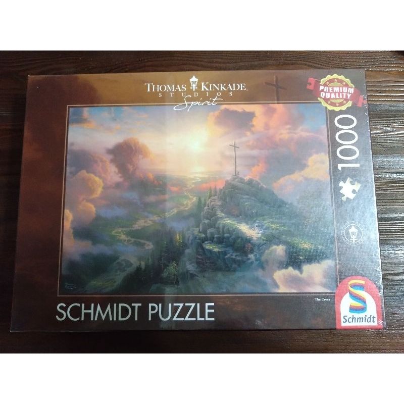 Schmidt 59679 油畫系列 山頂上十字架 The Cross 1000片拼圖 全新 現貨