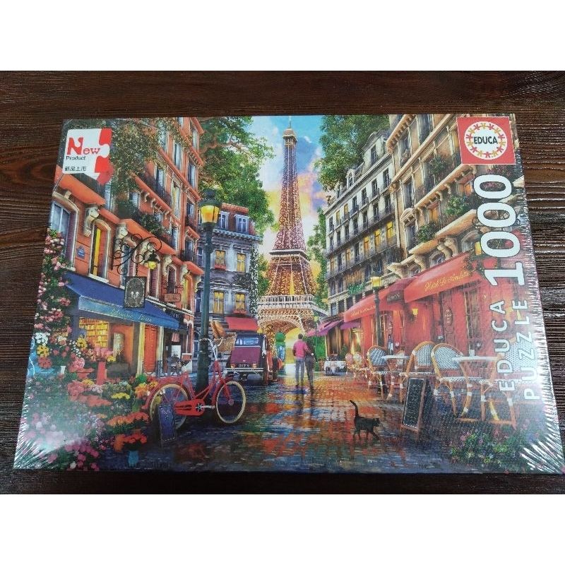Educa 19019 巴黎 艾菲爾鐵塔 Paris， Dominic Davison 1000片拼圖 全新 現貨
