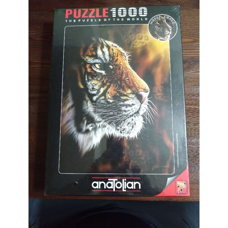 Anatolian 1097 老虎 Wild Tiger 1000片拼圖 全新 現貨