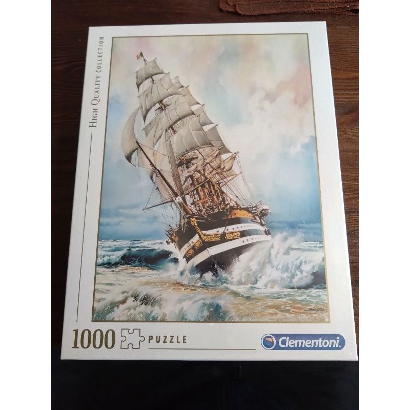 39415 帆船 亞美利哥 韋斯普奇  1000片拼圖 全新 現貨