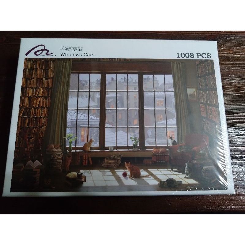 雷諾瓦拼圖 幸福空間 windows cat 1008片 全新 現貨