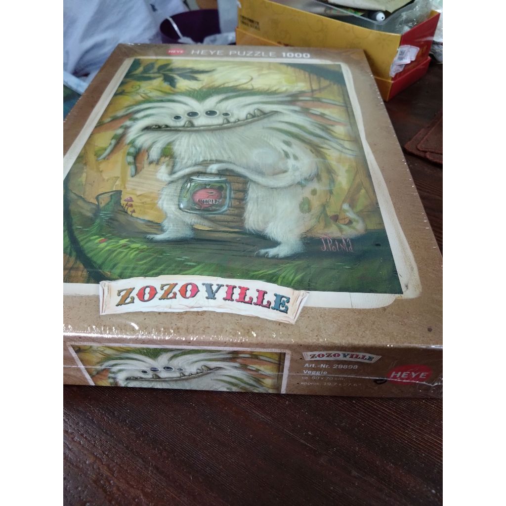 Heye 29898 怪獸系列 素食怪獸 素食者 Veggie Zozoville 1000片拼圖 全新 現貨