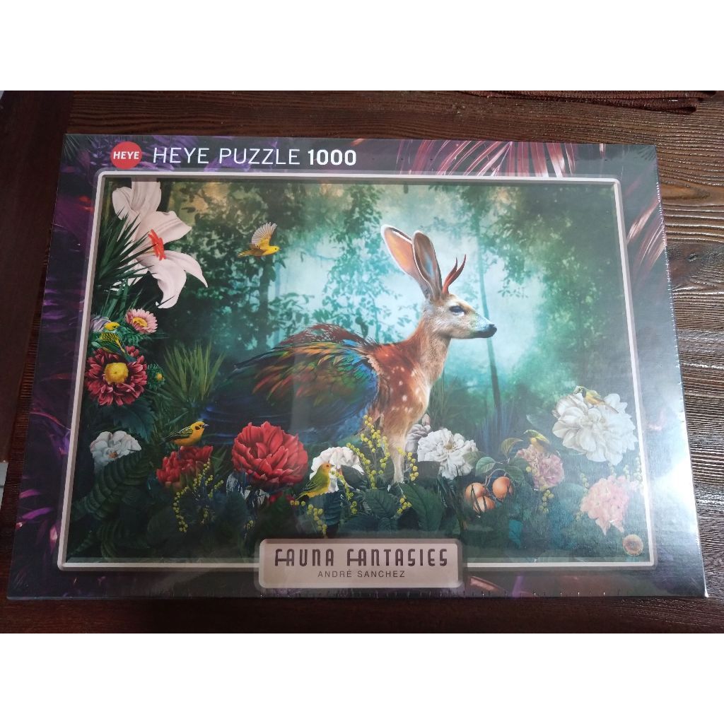 Heye 29979 鹿角羚 André Sanches Jackalope 1000片拼圖 全新 現貨