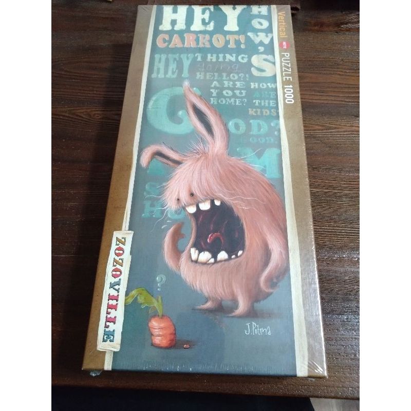 Heye 29742 怪獸系列 紅蘿蔔你好嗎 Zozoville - Carrot 1000片拼圖 全新 現貨