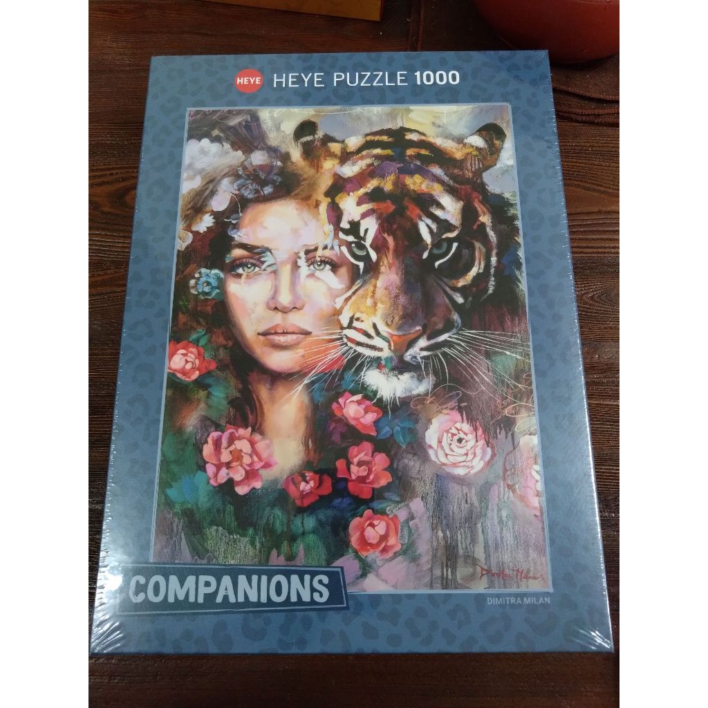 Heye 29982 堅定的心 女孩與老虎 1000片拼圖 Steadfast Heart Companions 全新現