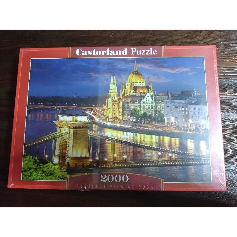 2000片拼圖 Castorland 200405 Budapest view at dusk 布達佩斯黃昏 全新現貨