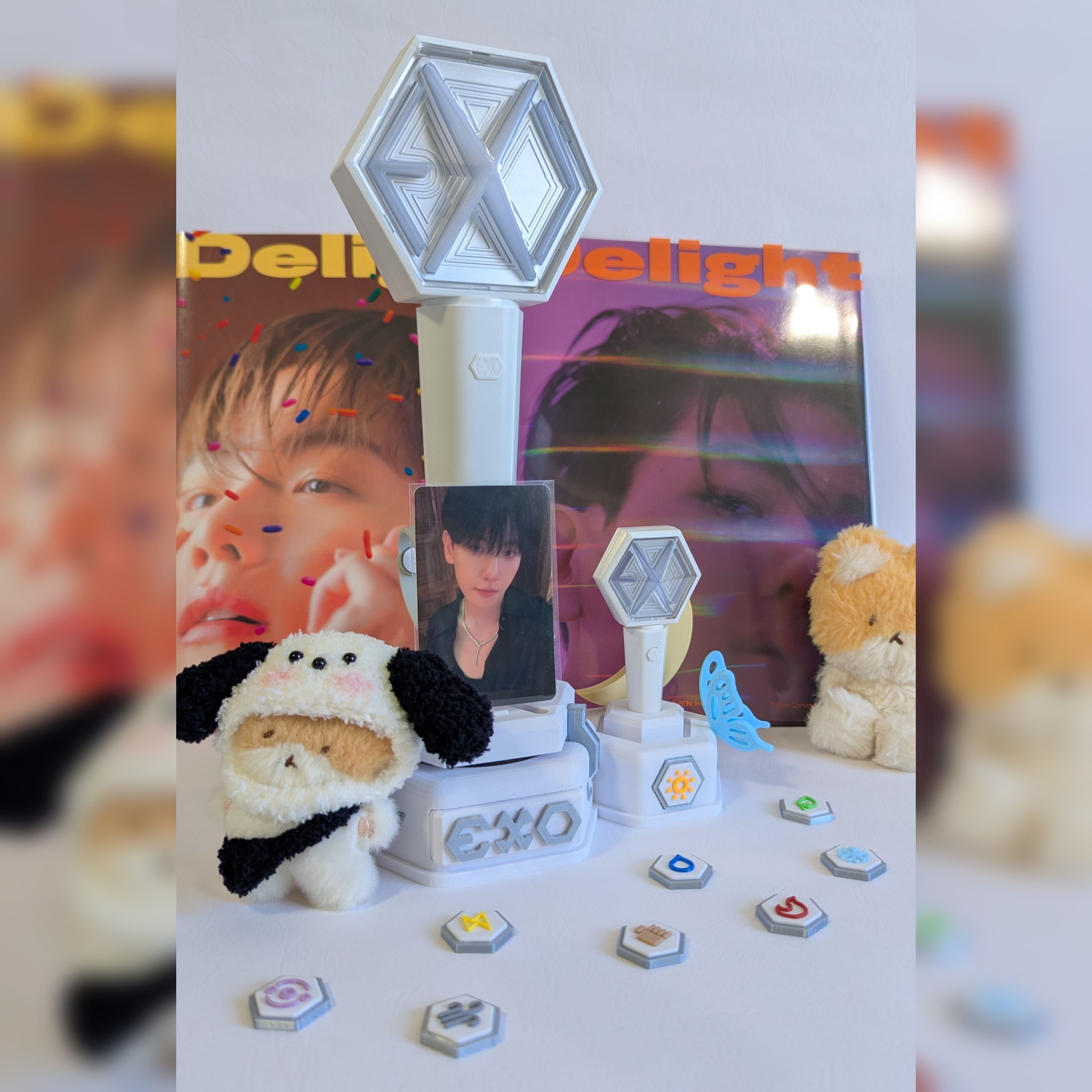 EXO手燈座✨（需備註元素）