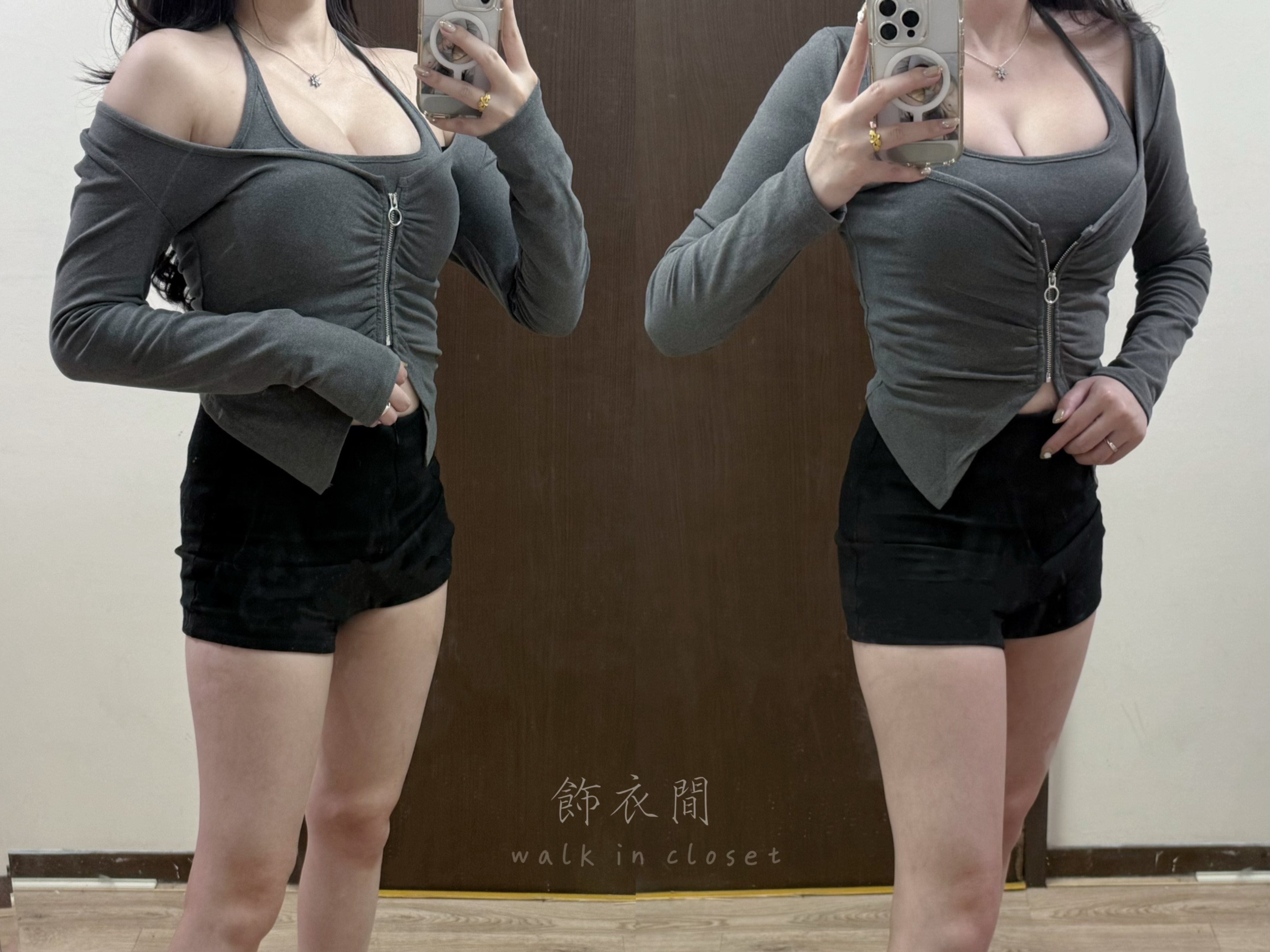 🔥小胸專屬🔥 辣妹繞脖純慾顯瘦Bra top兩件式上衣