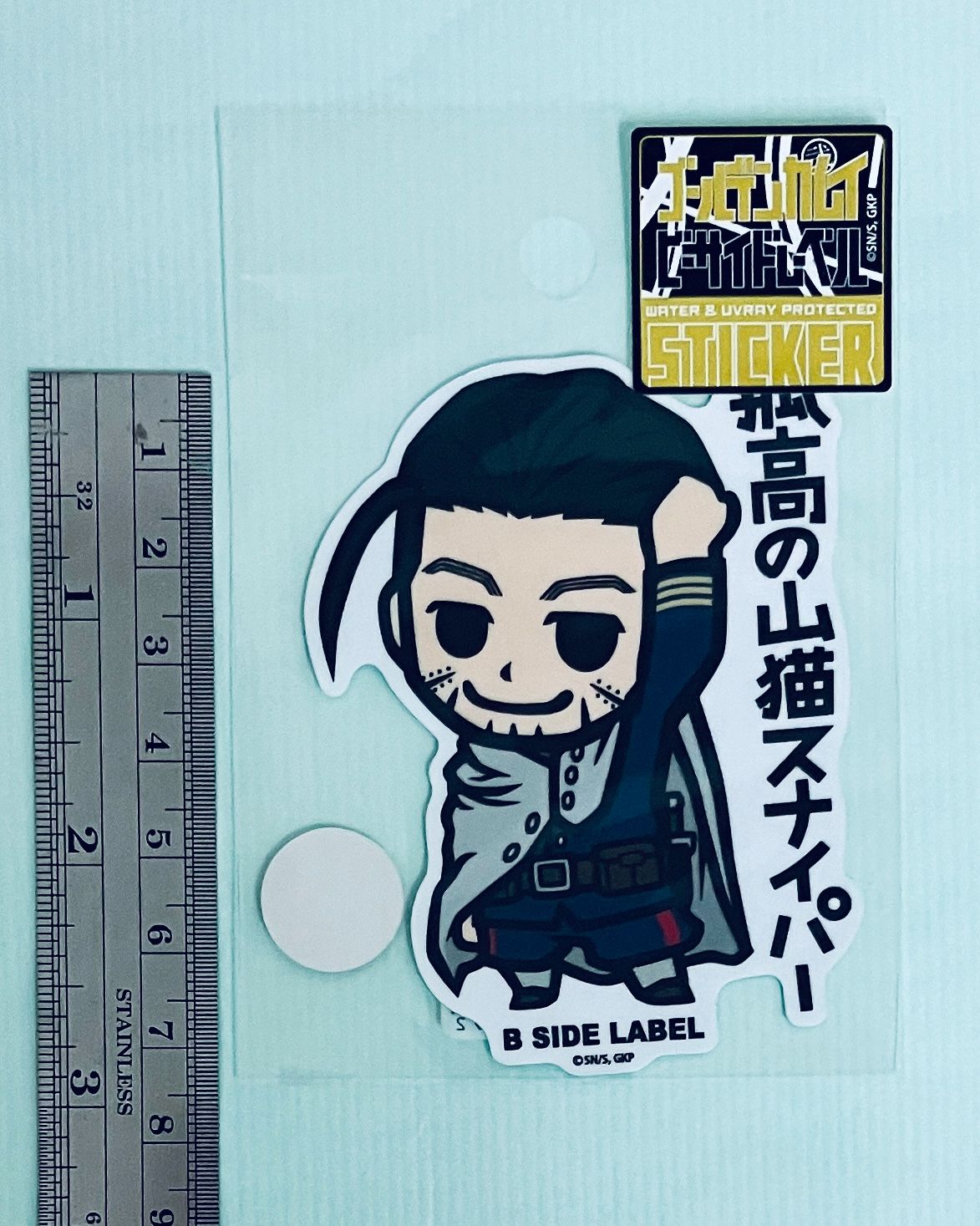 全新 尾形貼紙