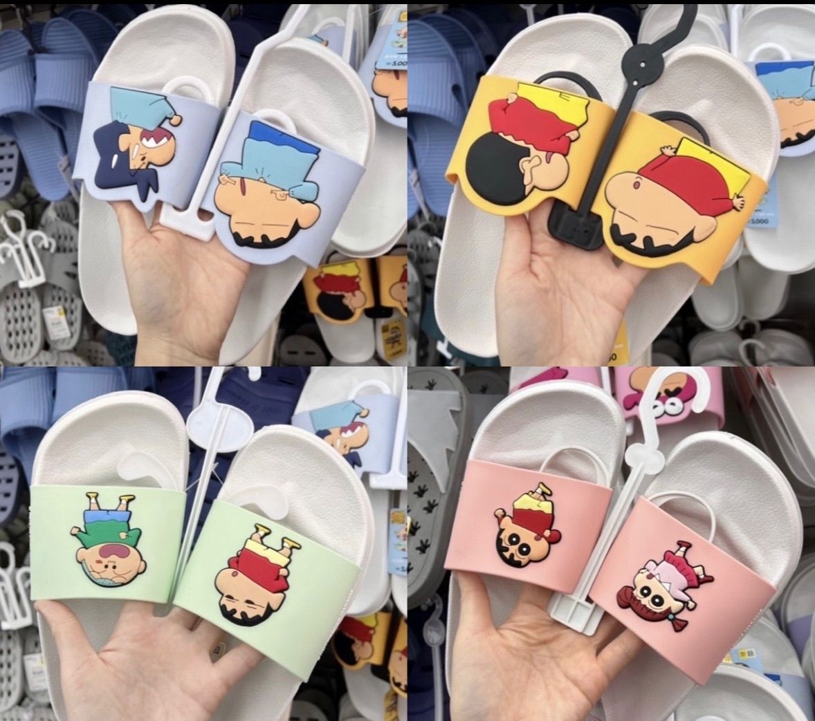 （現貨）蠟筆小新拖鞋 室內拖 室外拖 浴室拖