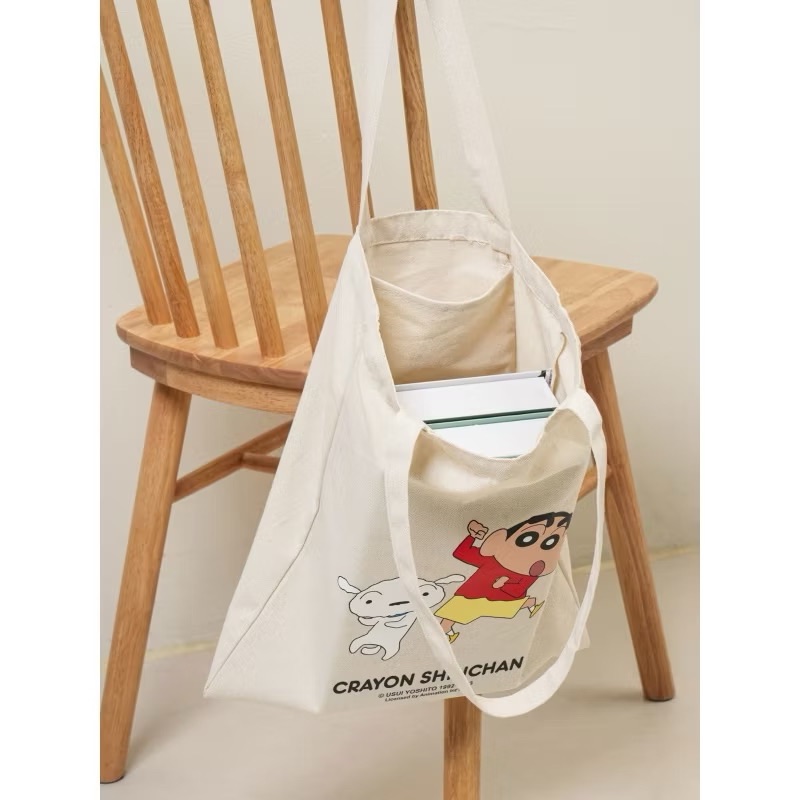（現貨）🇰🇷蠟筆小新帆布袋三款