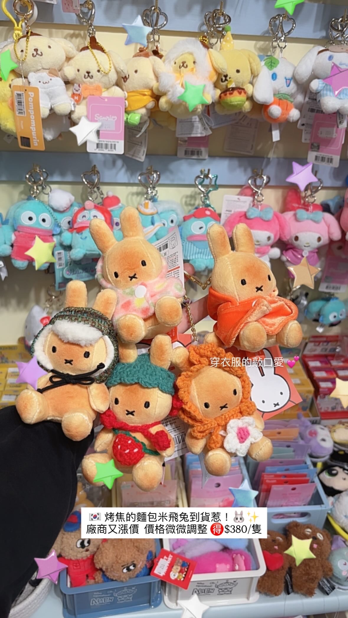🇰🇷 米飛兔兔吊飾（現貨）