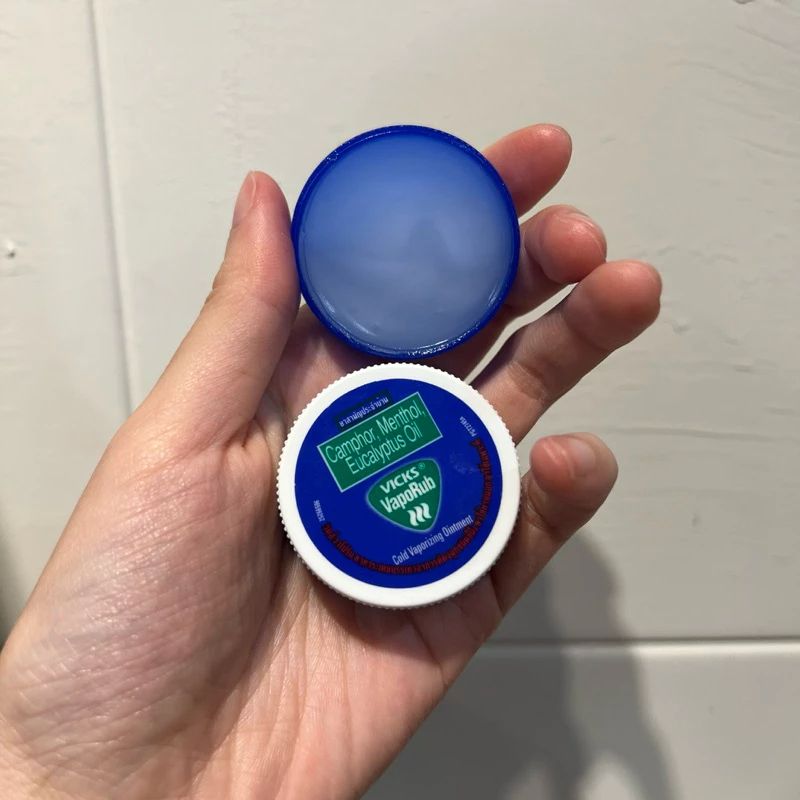 泰國Vicks 薄荷舒緩軟膏 感冒喉嚨舒緩膏 薄荷草本膏