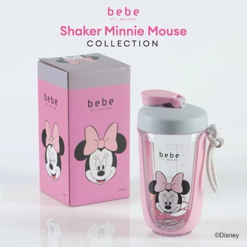 Bebe fit x Disney 迪士尼聯名 米妮健身搖搖杯