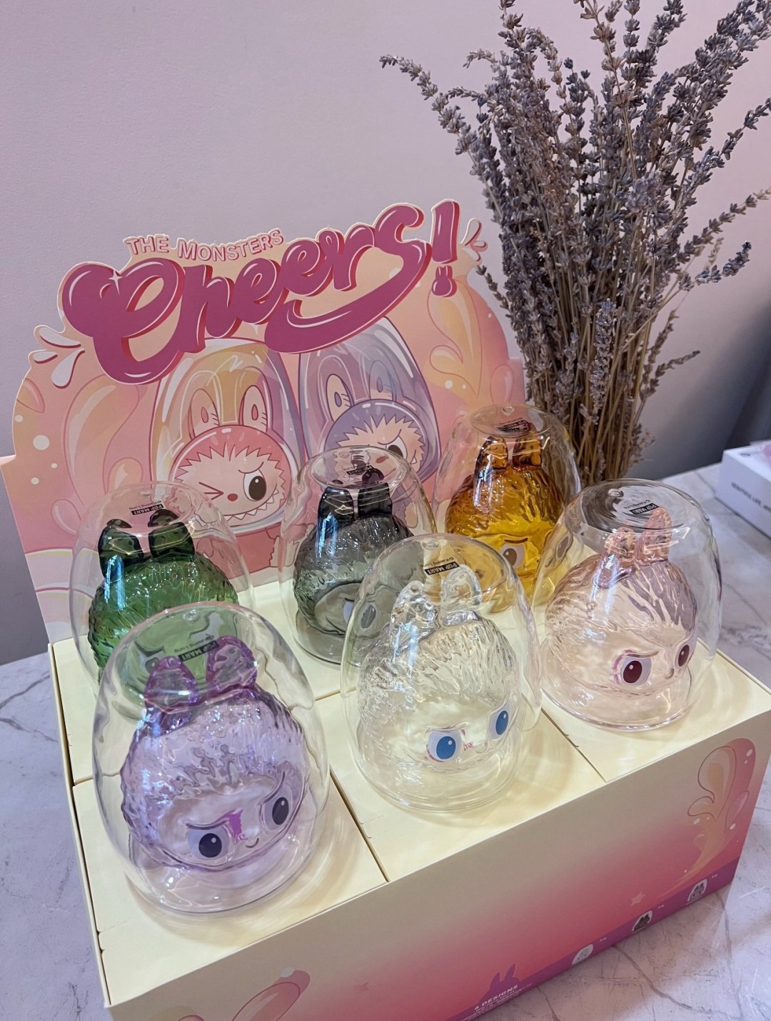 【官網驗 不正包退】LABUBU  雙層 玻璃杯 造型 盲盒[台灣門市缺貨]，挑戰市場最低價