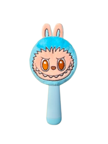 【官網驗 不正包退】現貨 POPMART LABUBU 毛絨氣墊梳 泡泡瑪特官方出品， 官方非賣品，泡泡粉不能沒有