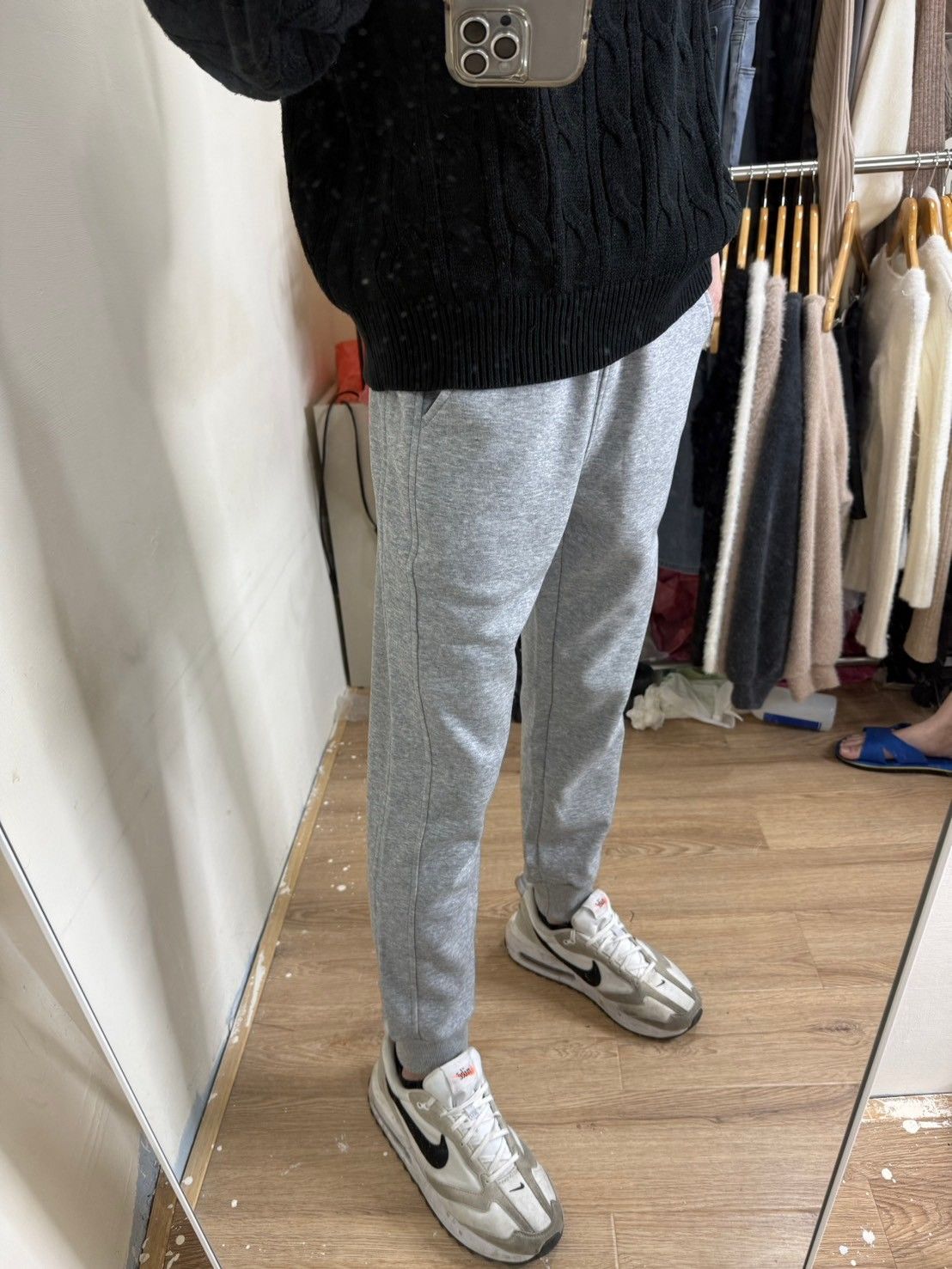 縮口合身棉長褲 絕對不起毛球！