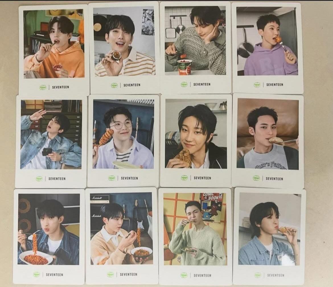 bibigo拍立得一套（附加貼紙）