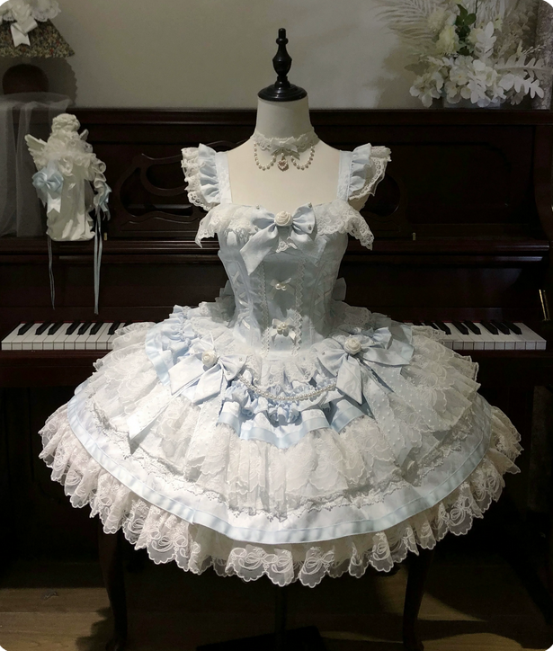 【代購預購】lolita雪霧玫瑰 臨時上架