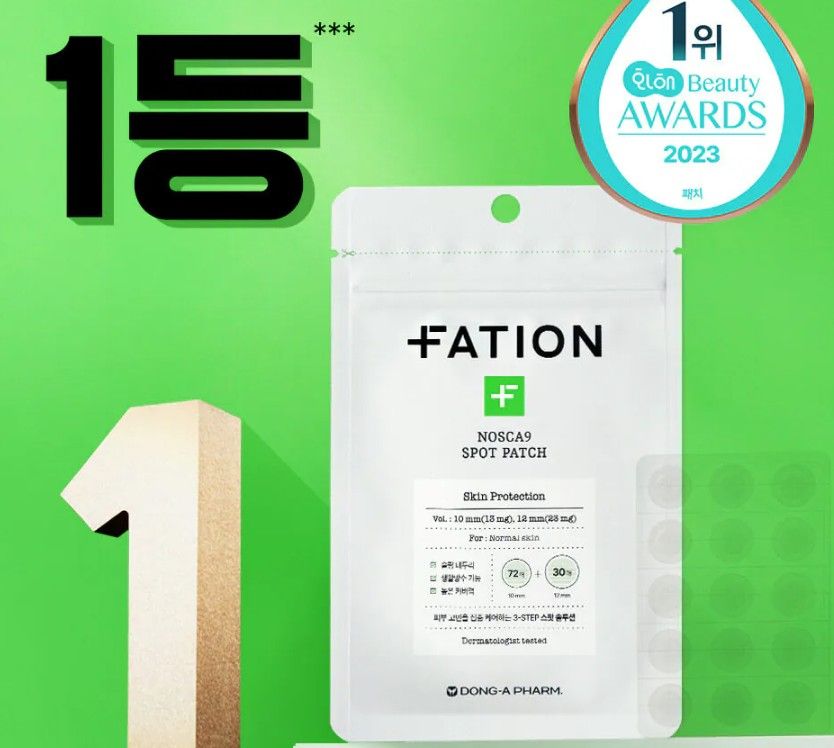 FATION 超薄防水痘痘貼 102片