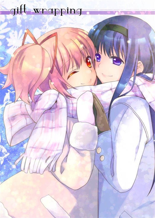 日版魔法少女小圓同人誌-焰圓/福屋【（百合）gift wrapping】