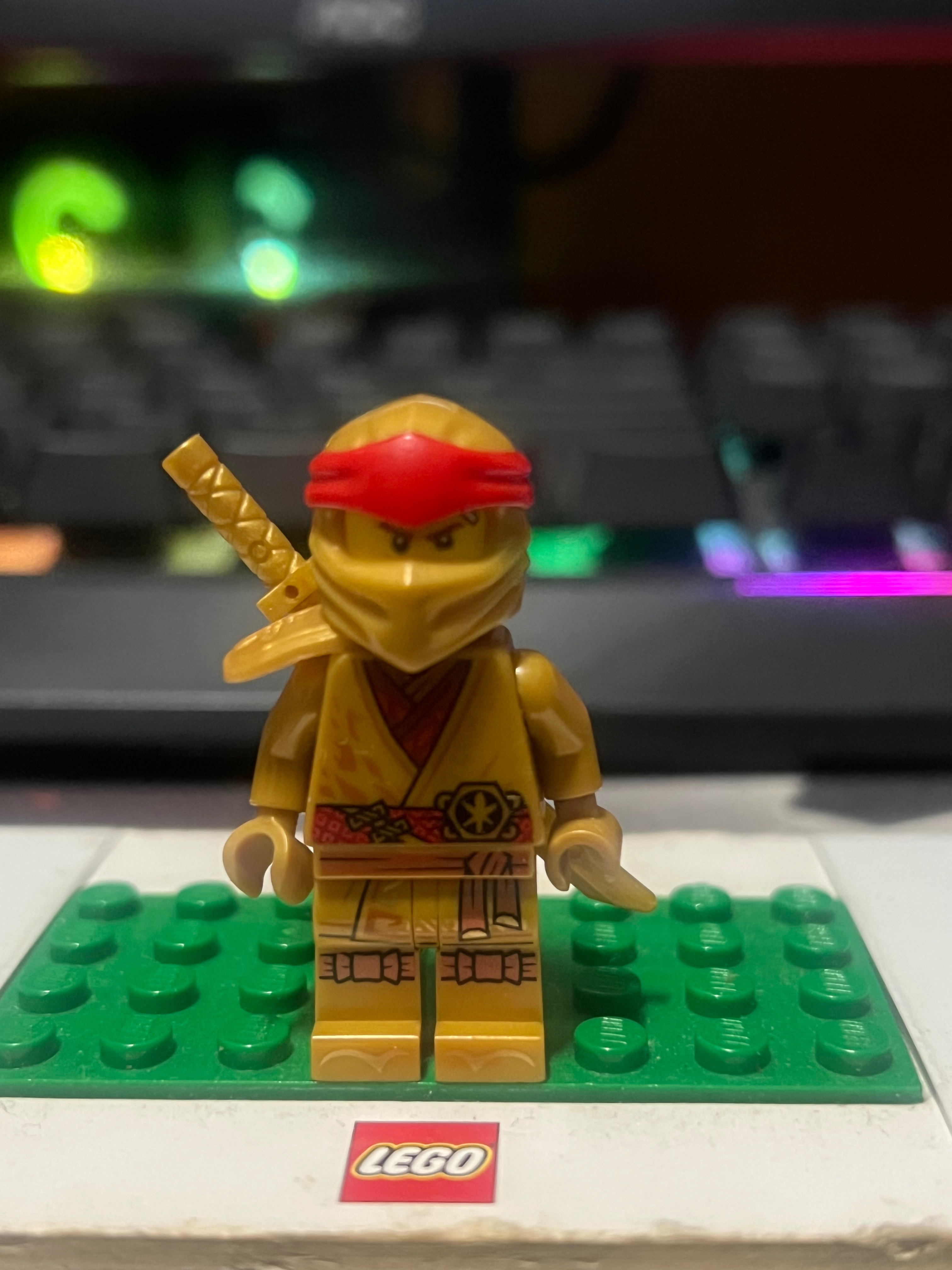 LEGO 十週年黃金赤地
