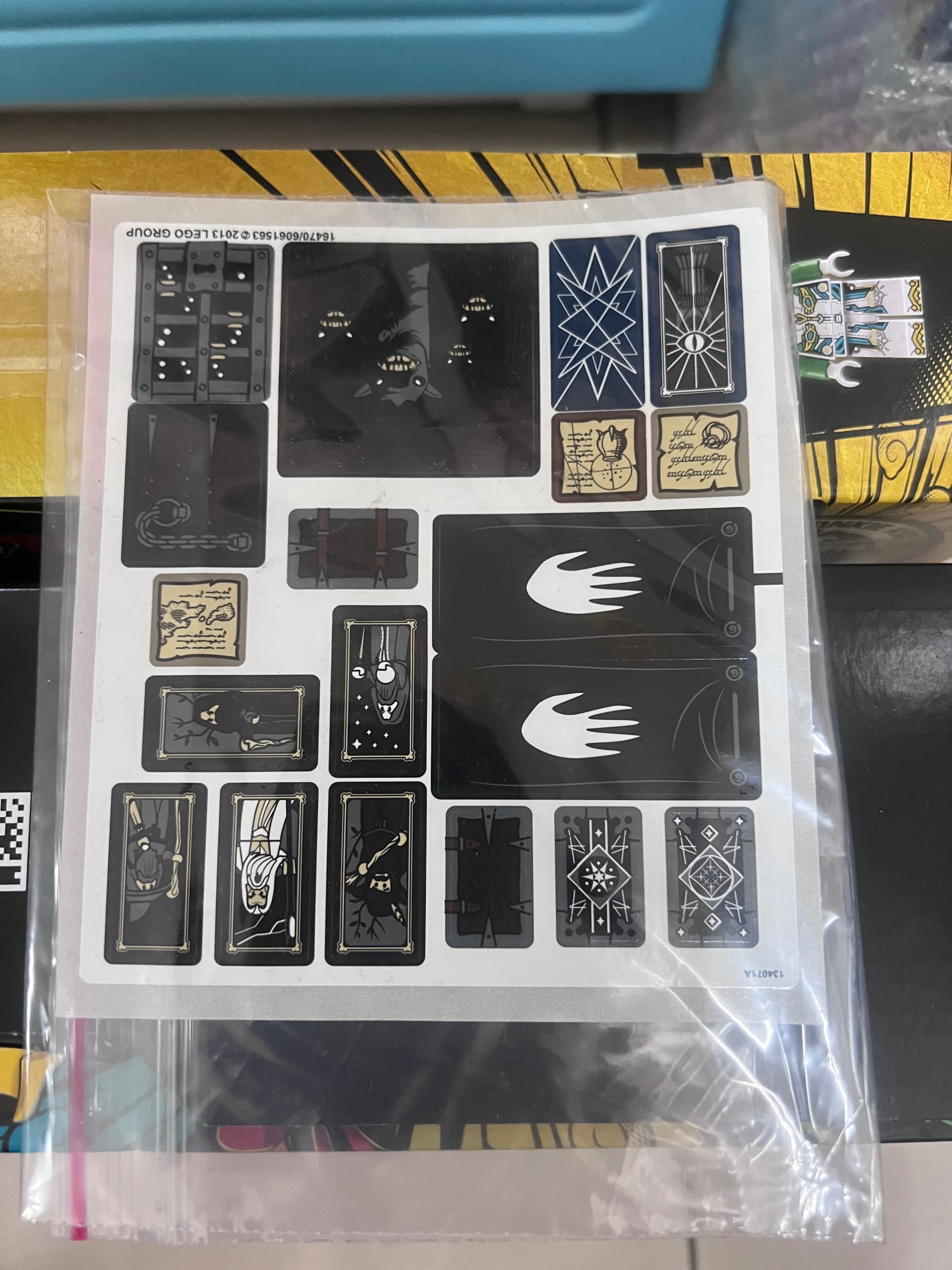 LEGO 歐薩克塔貼紙