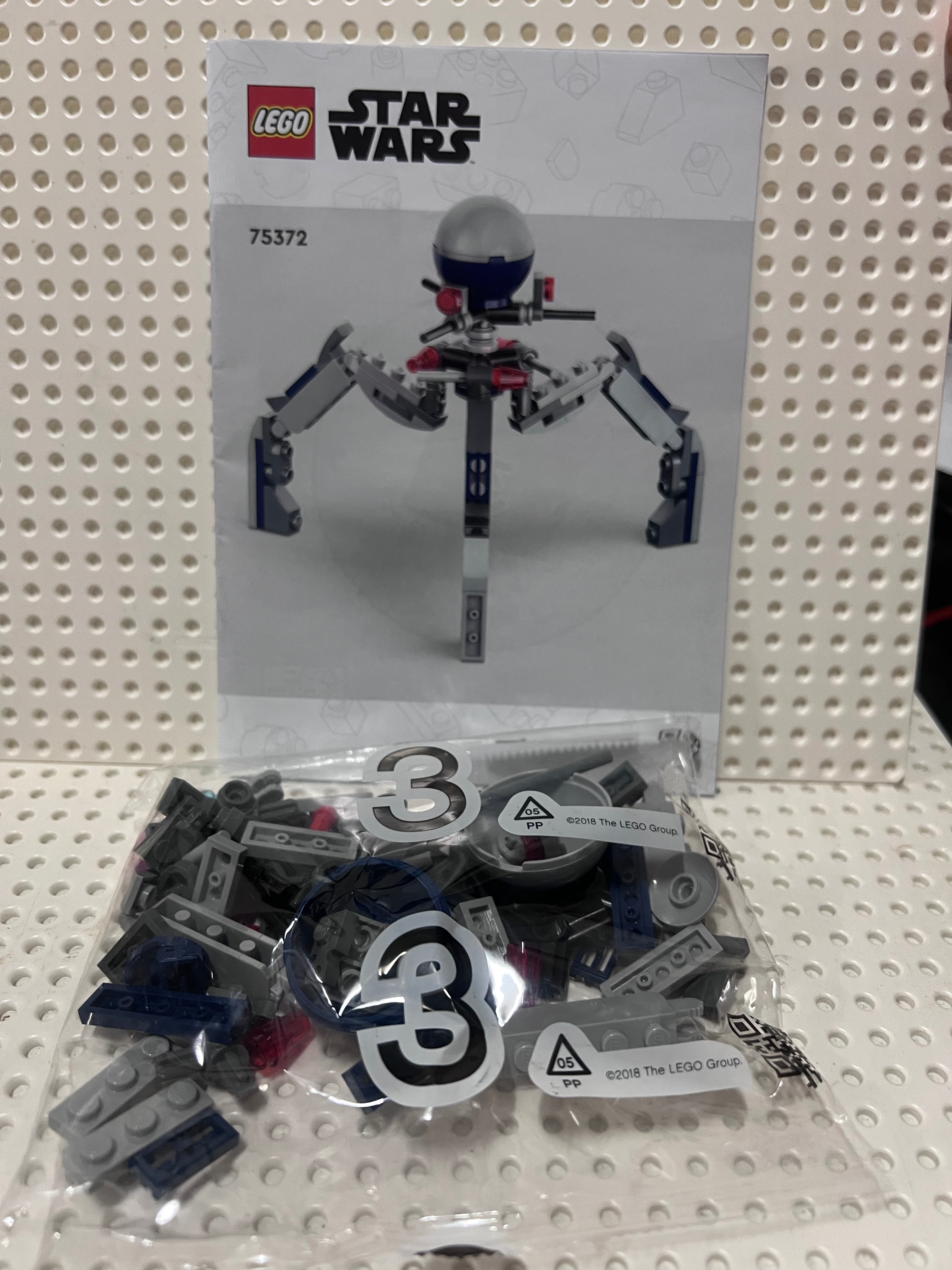 LEGO 75372 機器蜘蛛人*5