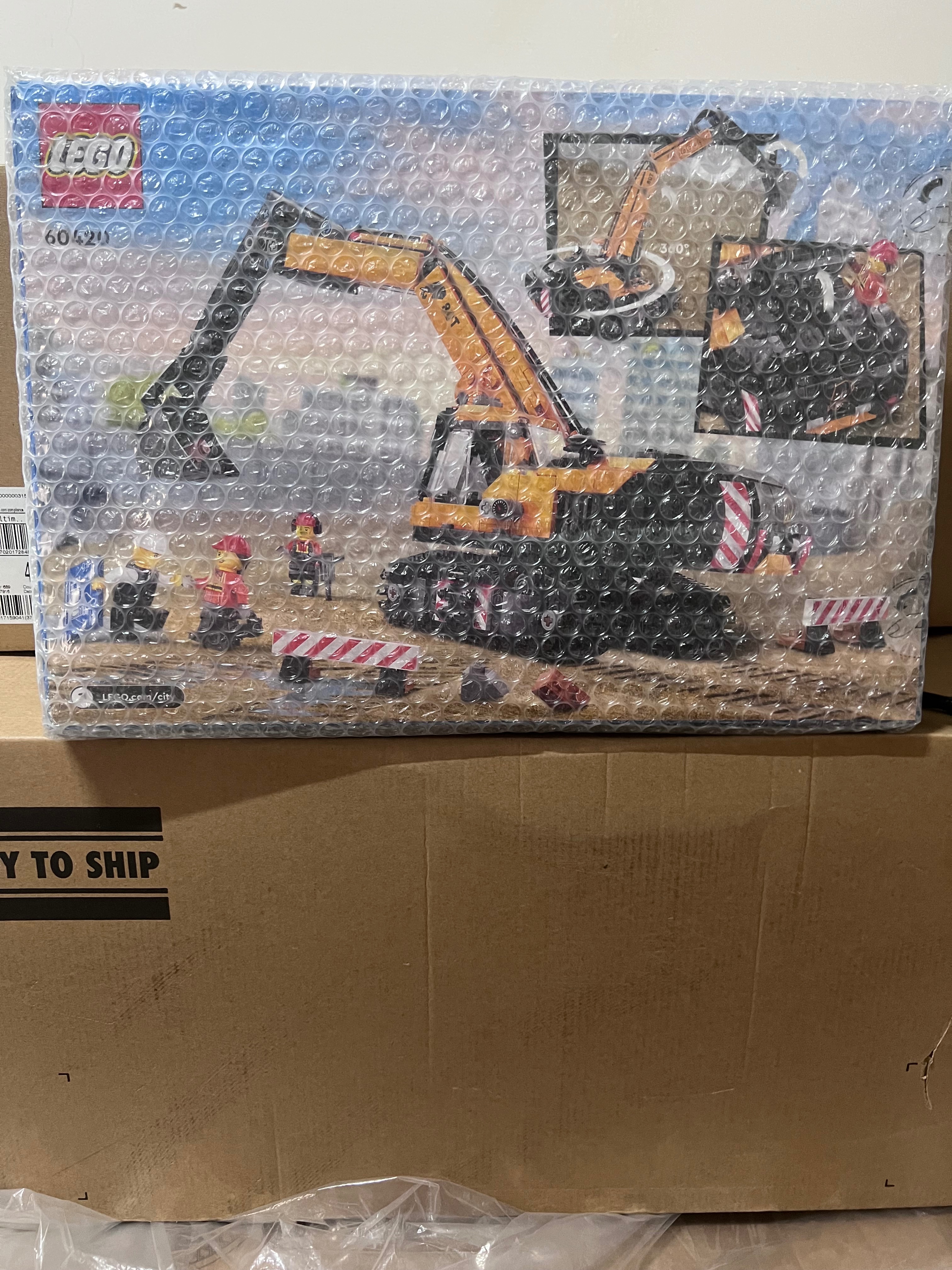 LEGO 全新未拆好盒  挖土機